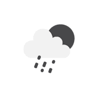légère pluie, à San Francisco
